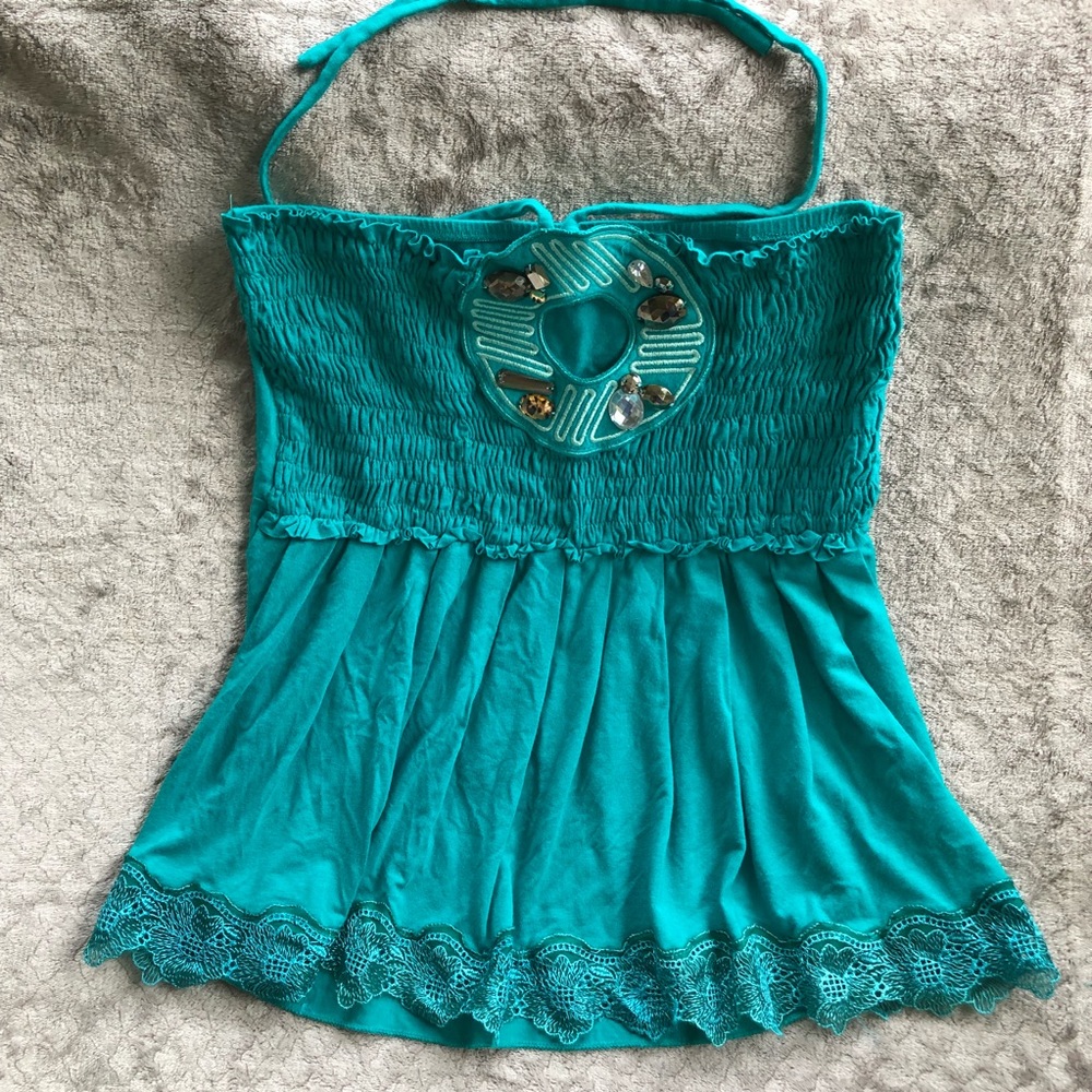 **COPIED**Jeweled tube top - Picture 1 of 6